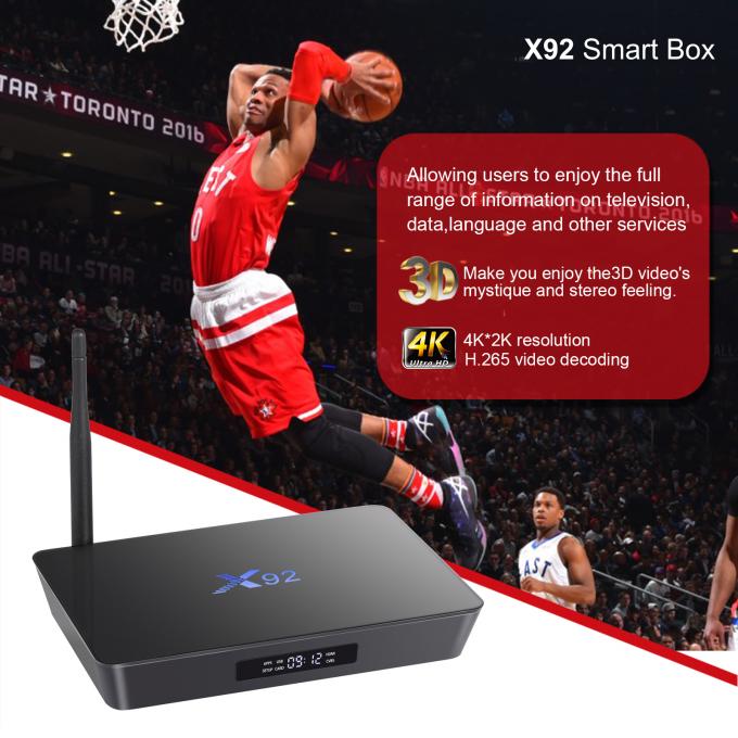 X92 Amlogic S912 3G 32G KODI 17.3 Pre-installed 100% Original Android TV Box
